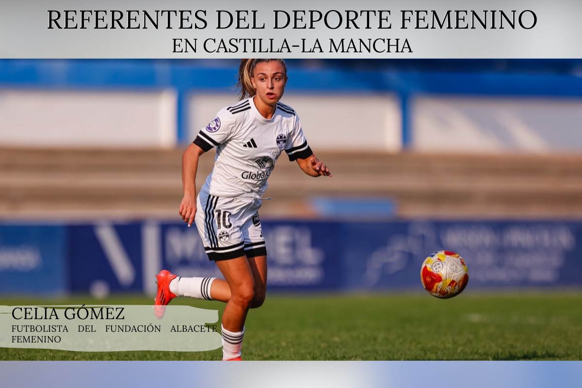 Celia Gómez, futbolista del Fundación Albacete Femenino