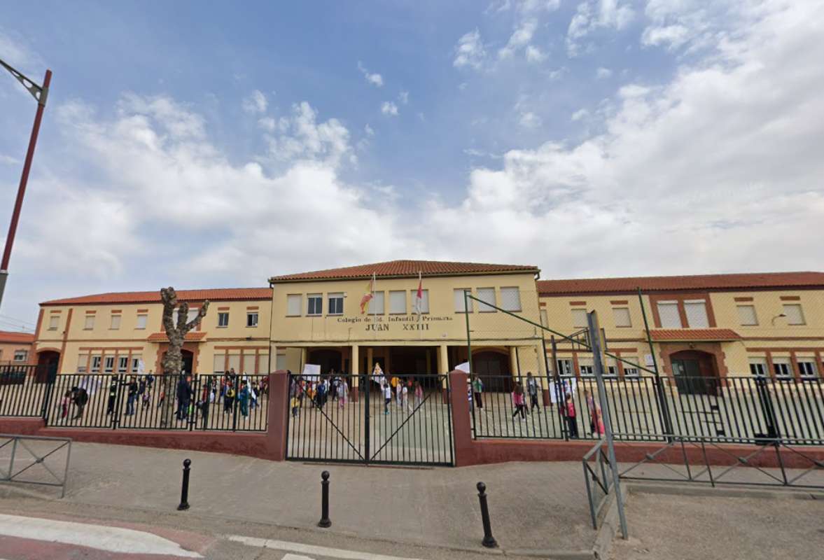 El CEIP Juan XXIII de la localidad toledana de Burujón