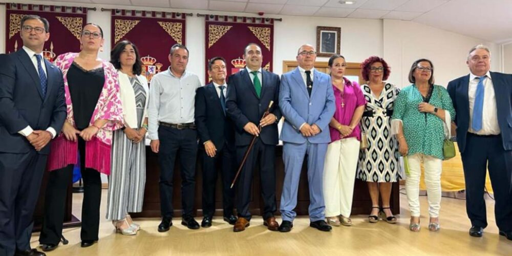 Corporación Municipal de Pepino (Toledo) el día de la toma de posesión en 2023
