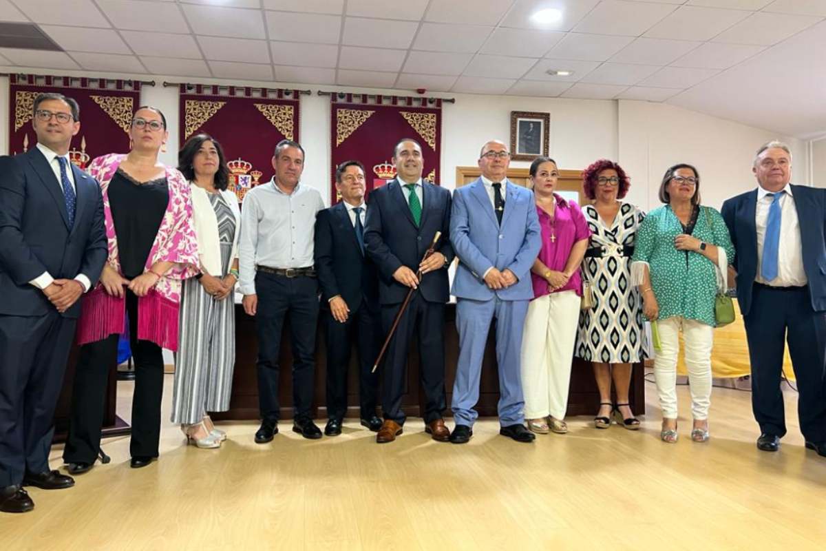 Corporación Municipal de Pepino (Toledo) el día de la toma de posesión en 2023