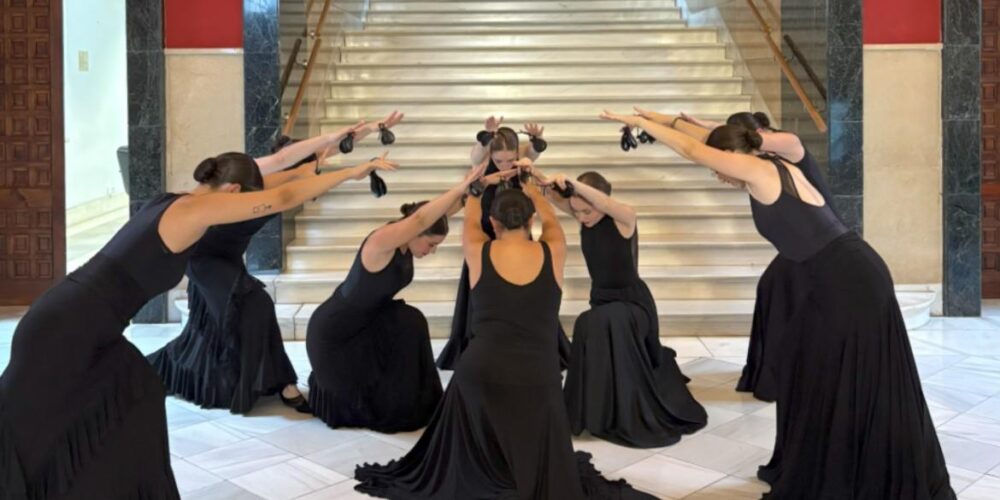 Ensayos de danza de cara a La Noche del Patrimonio. Foto: Diptación de Toledo