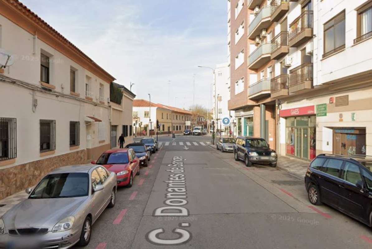 Calle Donantes de Sangre de Albacete, escenario de una agresión con arma blanca.