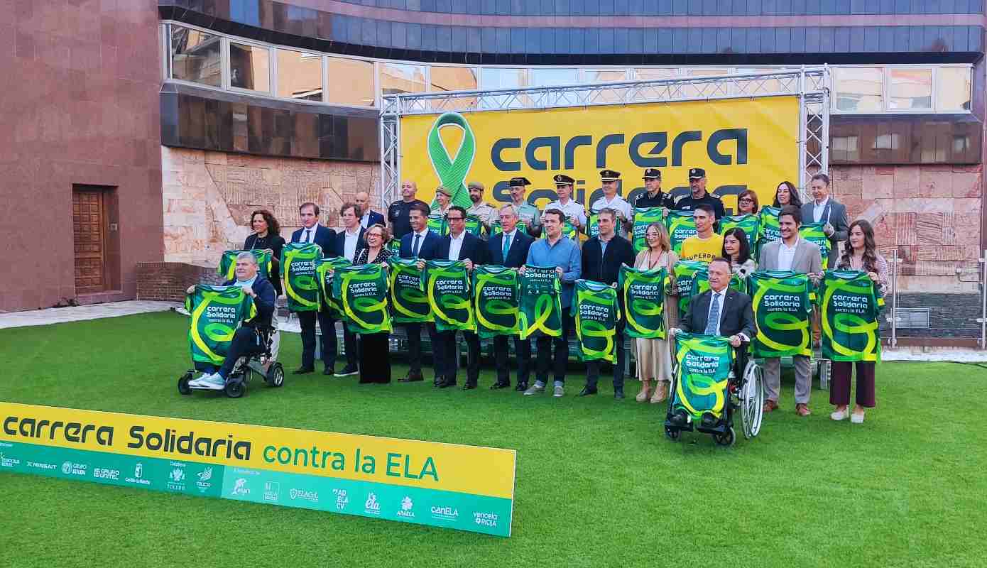 Presentación en sociedad de la Carrera Solidaria contra la ELA 2026.