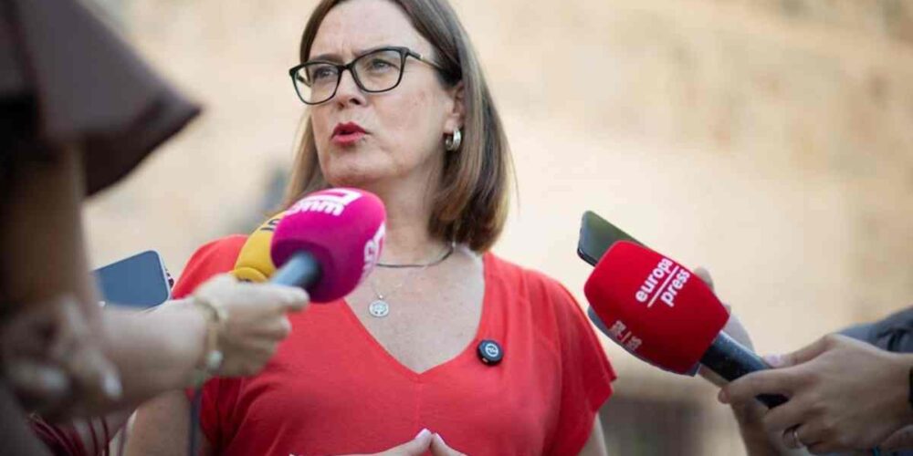 La consejera portavoz del Gobierno de Castilla-La Mancha, Esther Padilla.