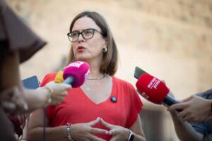 La consejera portavoz del Gobierno de Castilla-La Mancha, Esther Padilla.