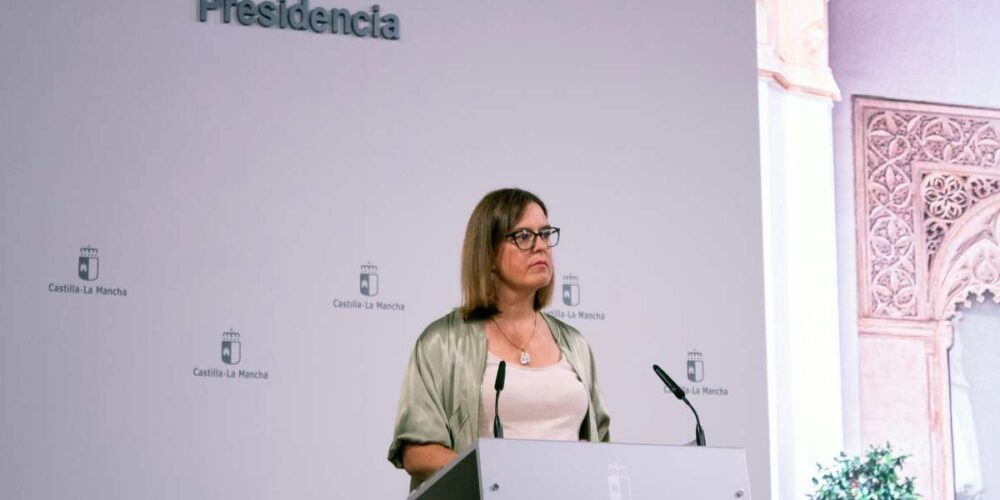 La consejera portavoz del Ejecutivo, Esther Padilla.