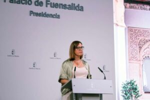 La consejera portavoz del Ejecutivo, Esther Padilla.