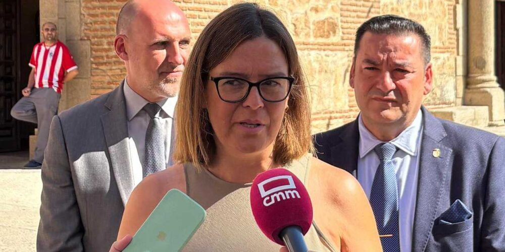 La consejera portavoz del Gobierno de Castilla-La Mancha, Esther Padilla.
