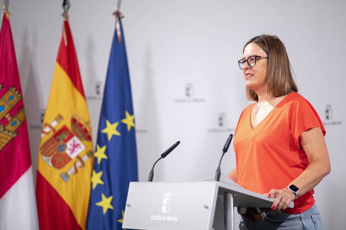 La consejera portavoz del Gobierno de Castilla-La Mancha, Esther Padilla.