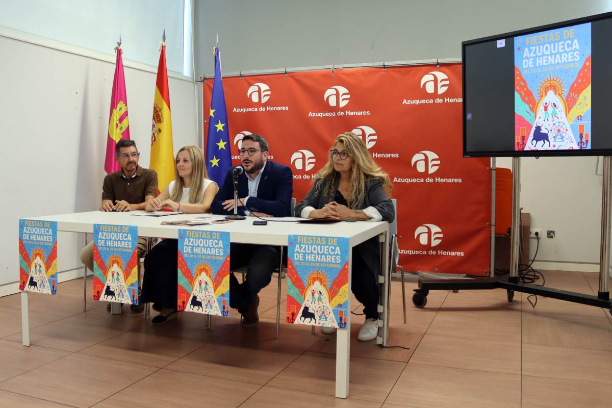 Presentación Fiestas Azuqueca 2025