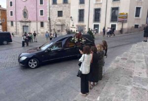 Funeral por Gustavo Torner. Foto: EP.
