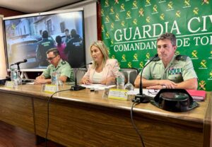 La delegada de España en Castilla-La Mancha, Milagros Tolón, quien ha dado a conocer este lunes los detalles de la Operación Reginae.