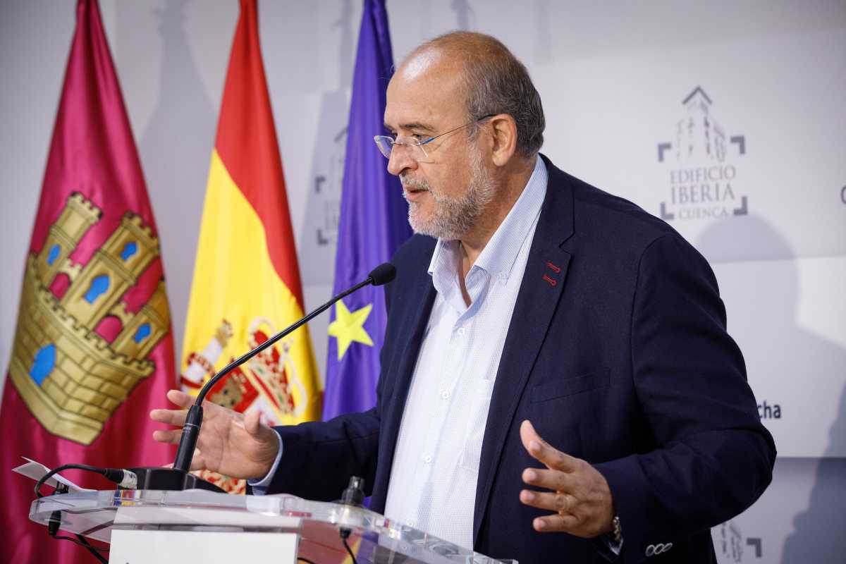 El vicepresidente primero de Castilla-La Mancha, José Luis Martínez Guijarro.