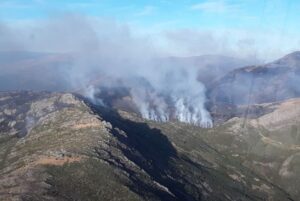 Cuarto día Incendio Peñalba de la Sierra