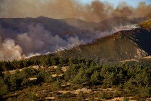 Incendio Peñalba Foto: Rafael Bastante - Europa Press