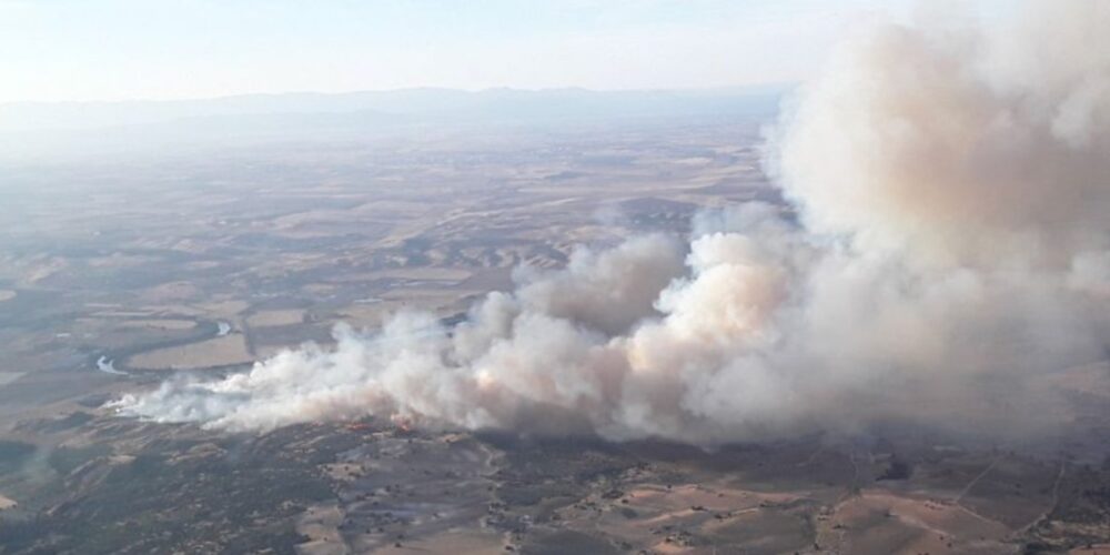 Incendio en Polán (Toledo)