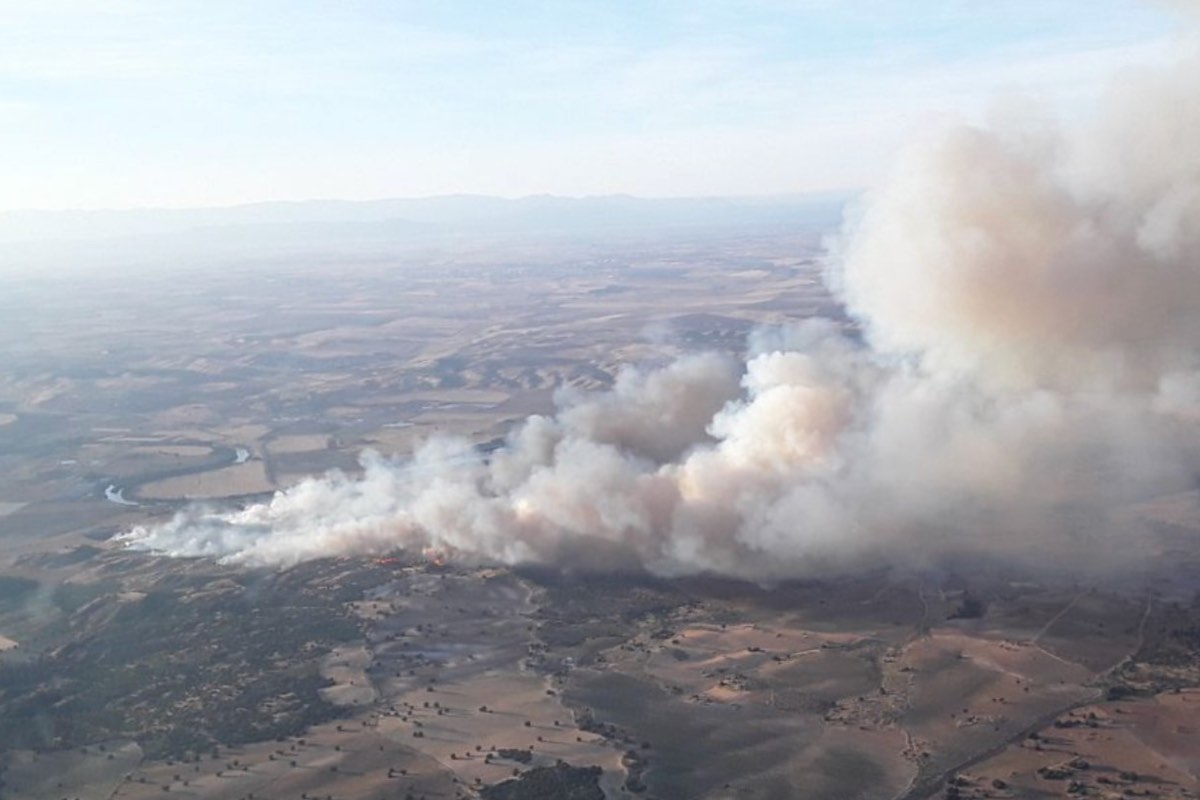 Incendio en Polán (Toledo)