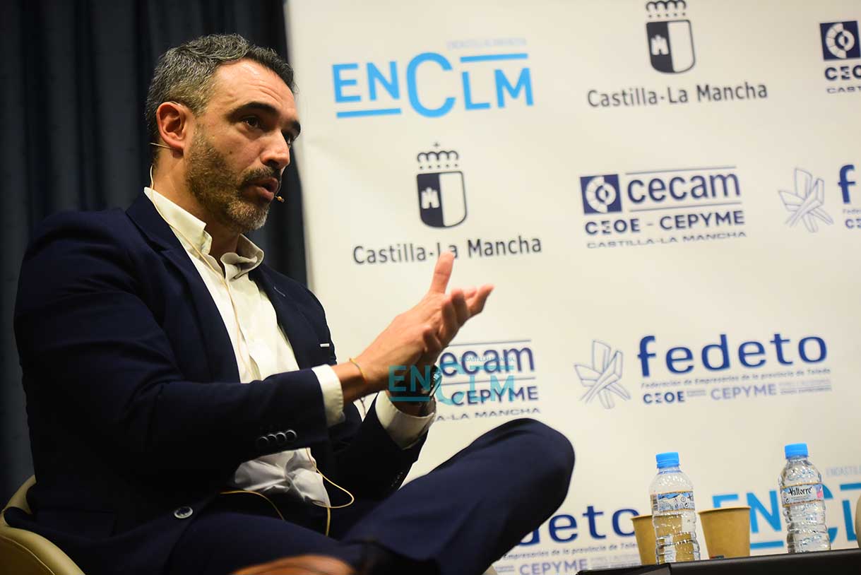 Miguel Ángel González, fundador e impulsor de Plataforma Central Iberum. Foto: Rebeca Arango.