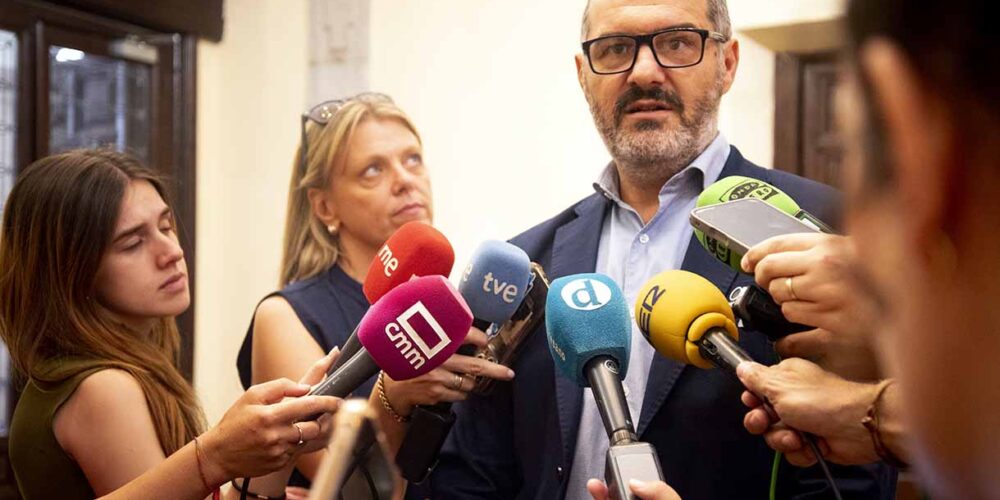 El concejal de Turismo de Toledo, José Manuel Velasco. Foto: Rebeca Arango.