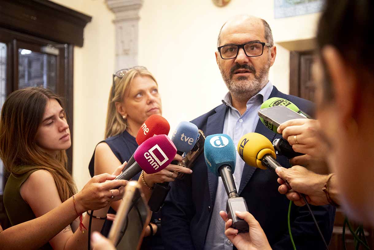 El concejal de Turismo de Toledo, José Manuel Velasco. Foto: Rebeca Arango.