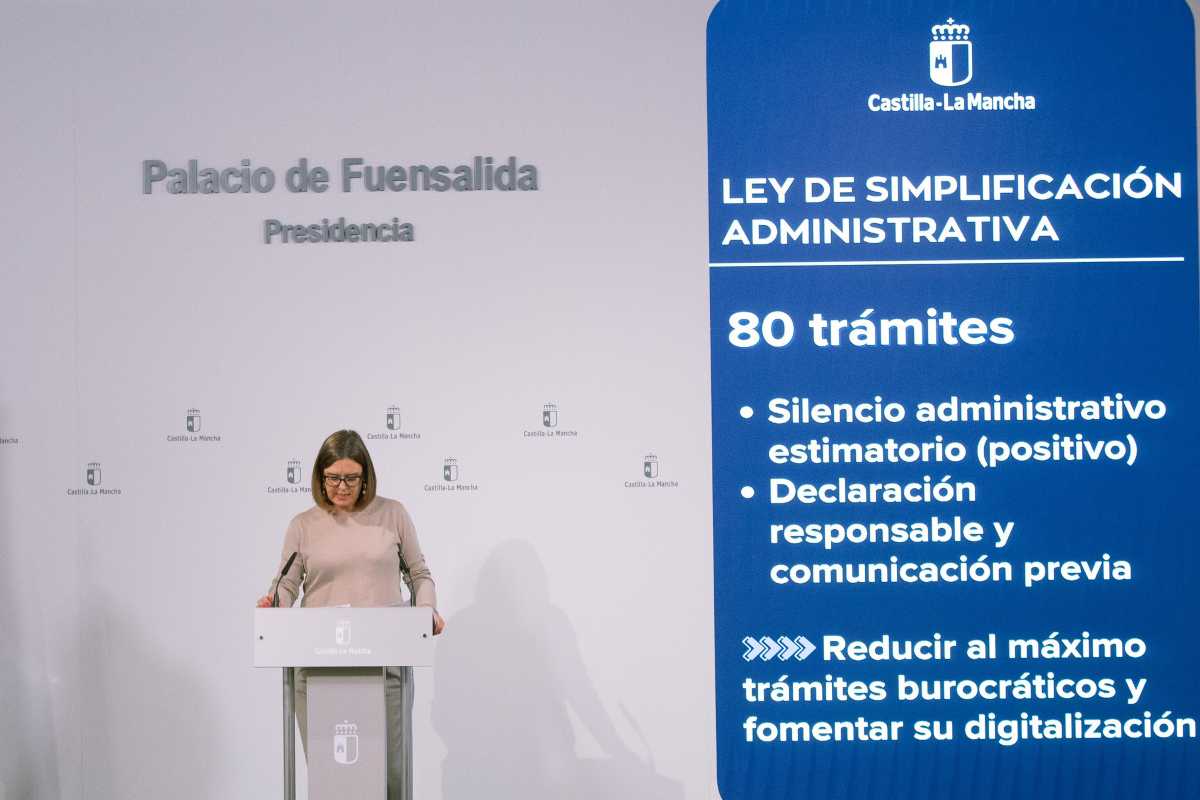 La consejera portavoz del Gobierno de Castilla-La Mancha.