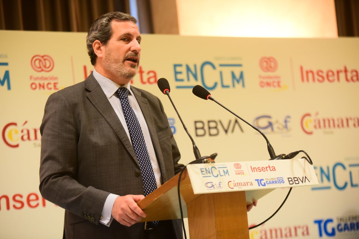 Manuel Madruga, secretario general de Fedeto, en el Espacio Reservado de ENCLM. Foto: Rebeca Arango.