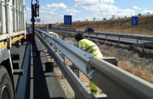 Reparación barrera seguridad A-42 km 37,400