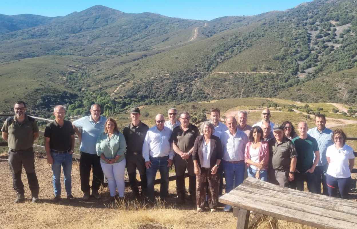 La consejera de Desarrollo Sostenible en el municipio toledano de Los Navalucillos (Toledo)