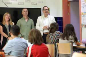 Así lo ha anunciado el concejal de Educación, Daniel Morcillo, durante su visita al CEIP ‘La Candelaria’, en Azucaica