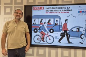 El secretario regional de Política Institucional y Desarrollo Territorial de CCOO, José Manuel Muñoz