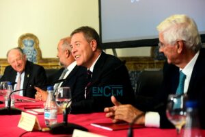 Page durante el Pleno del Consejo Social de la UCLM. Foto: Rebeca Arango.