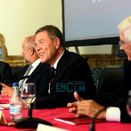 Page durante el Pleno del Consejo Social de la UCLM. Foto: Rebeca Arango.