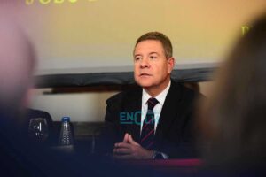 El presidente de Castilla-La Mancha, Emiliano García-Page. Foto: Rebeca Arango.