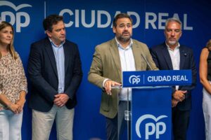 El presidente del PP de Castilla-La Mancha, Paco Núñez.