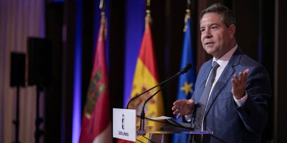 El presidente de Castilla-La Mancha, Emiliano García-Page.