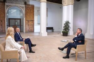 El presidente de Castilla-La Mancha, Emiliano García-Page, ha sido entrevistado en el programa de CMMedia ‘Castilla-La Mancha despierta’. (Fotos: Piedad López// JCCM)