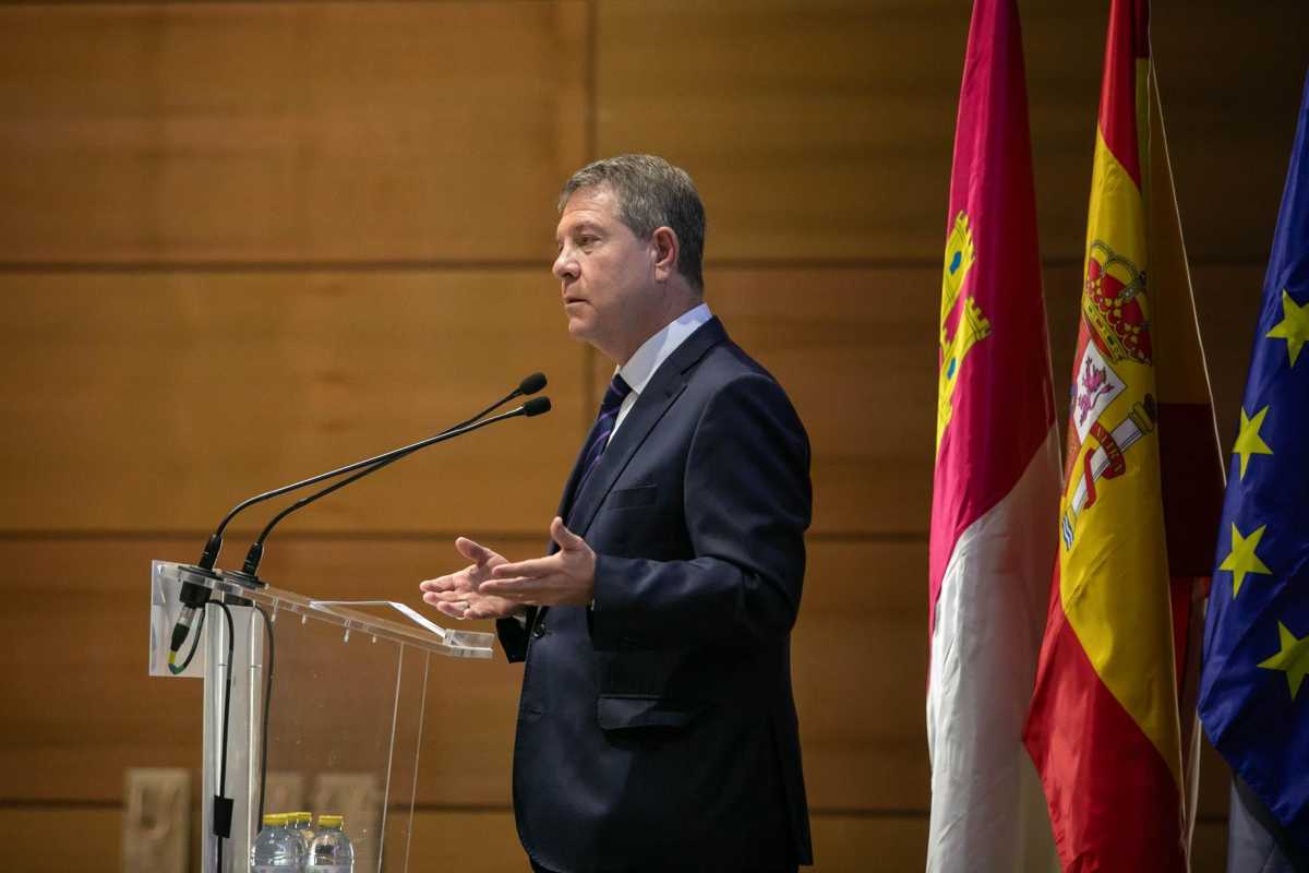 El presidente de Castilla-La Mancha, Emiliano García-Page.