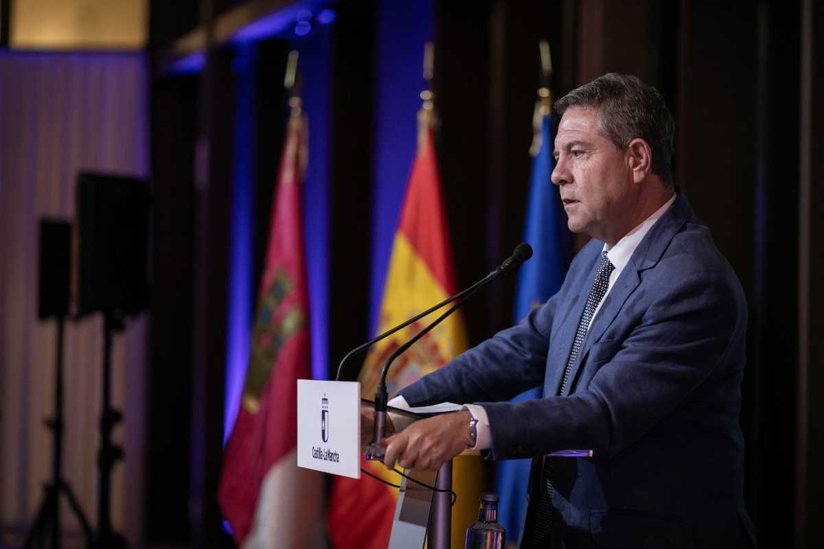 El presidente de Castilla-La Mancha, Emiliano García-Page.