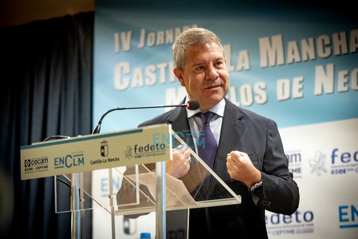 El presidente de Castilla-La Mancha, Emiliano García-Page. Foto: Rebeca Arango.