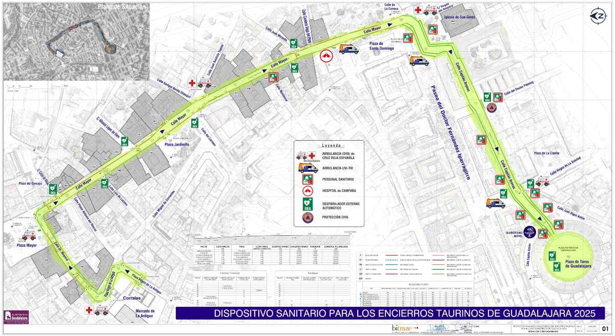 Plano Dispositivo Encierros