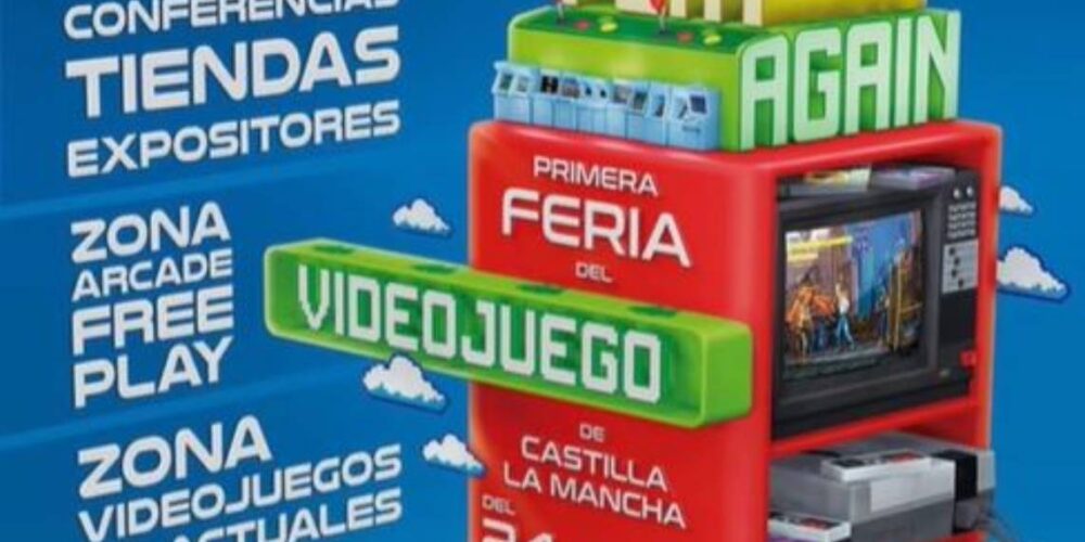 Cartel parcial del 'Play Again Fest' en Toledo.