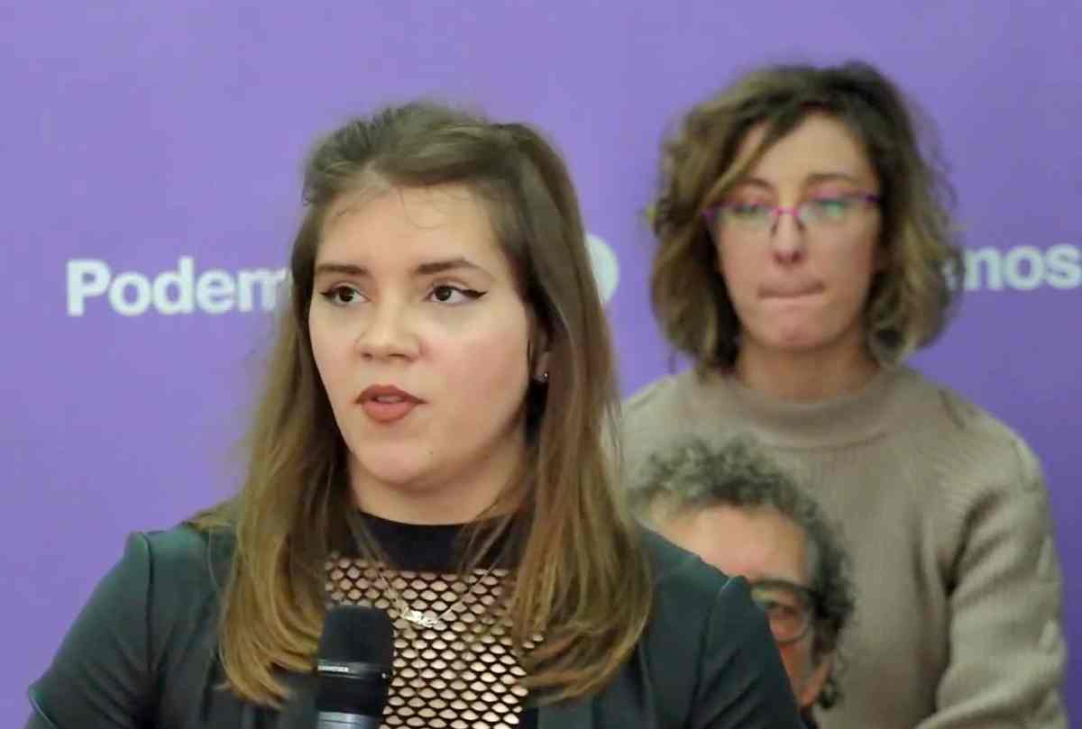 Martina García Anguita, la dirigente de Podemos que ha fallecido a los 25 años.