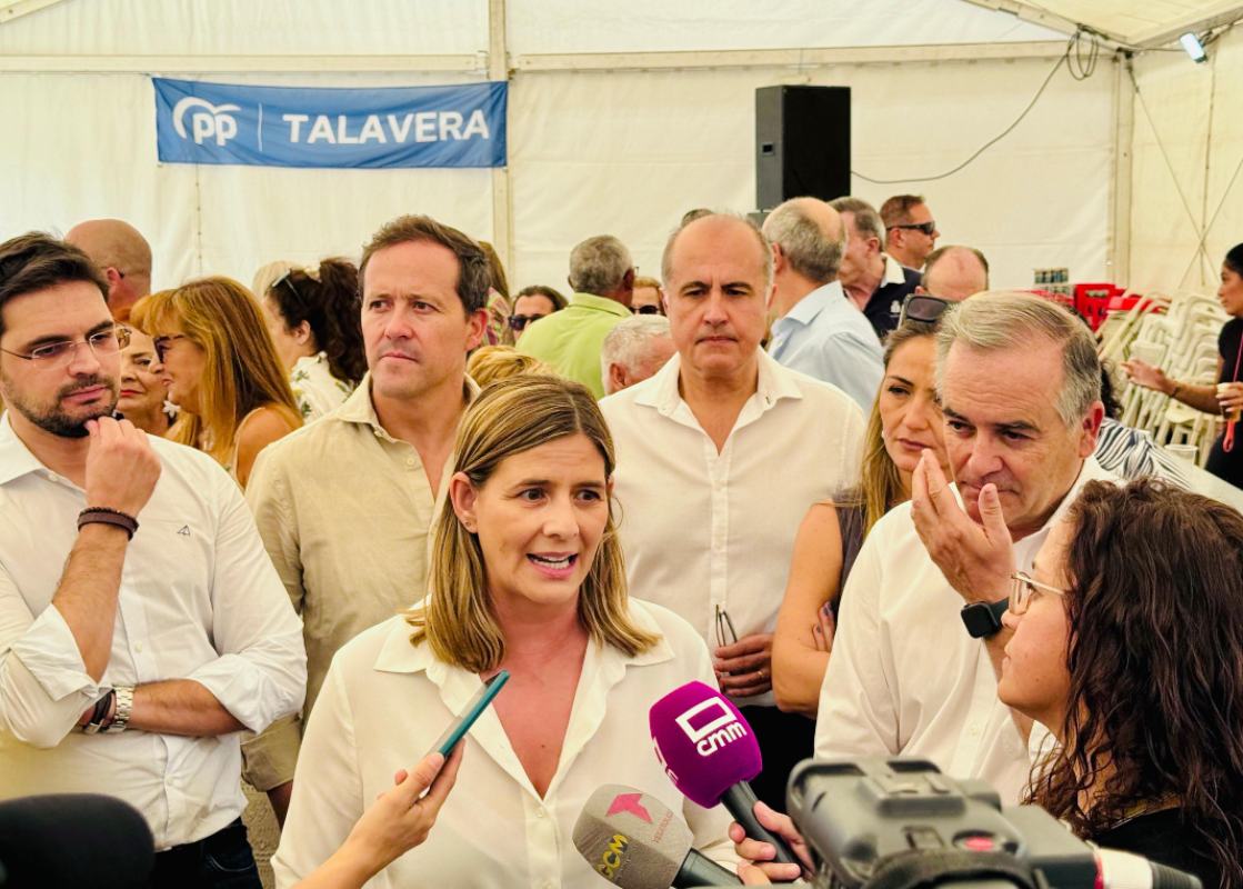 La secretaria general del PP de Castilla-La Mancha y portavoz parlamentaria, Carolina Agudo.