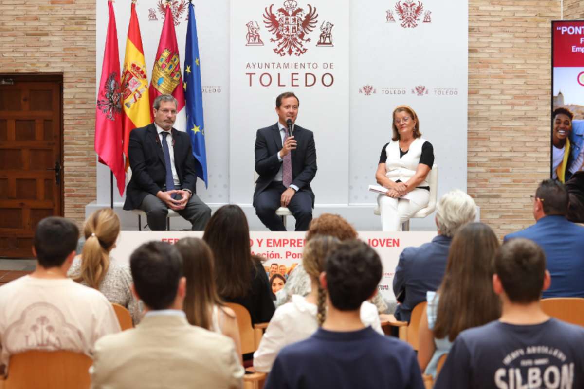 Presentación de la Feria de Empleo y Emprendimiento Joven que se va a celebrar en Toledo