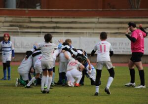 Uno de los equipos del Quijote Rugby Club.