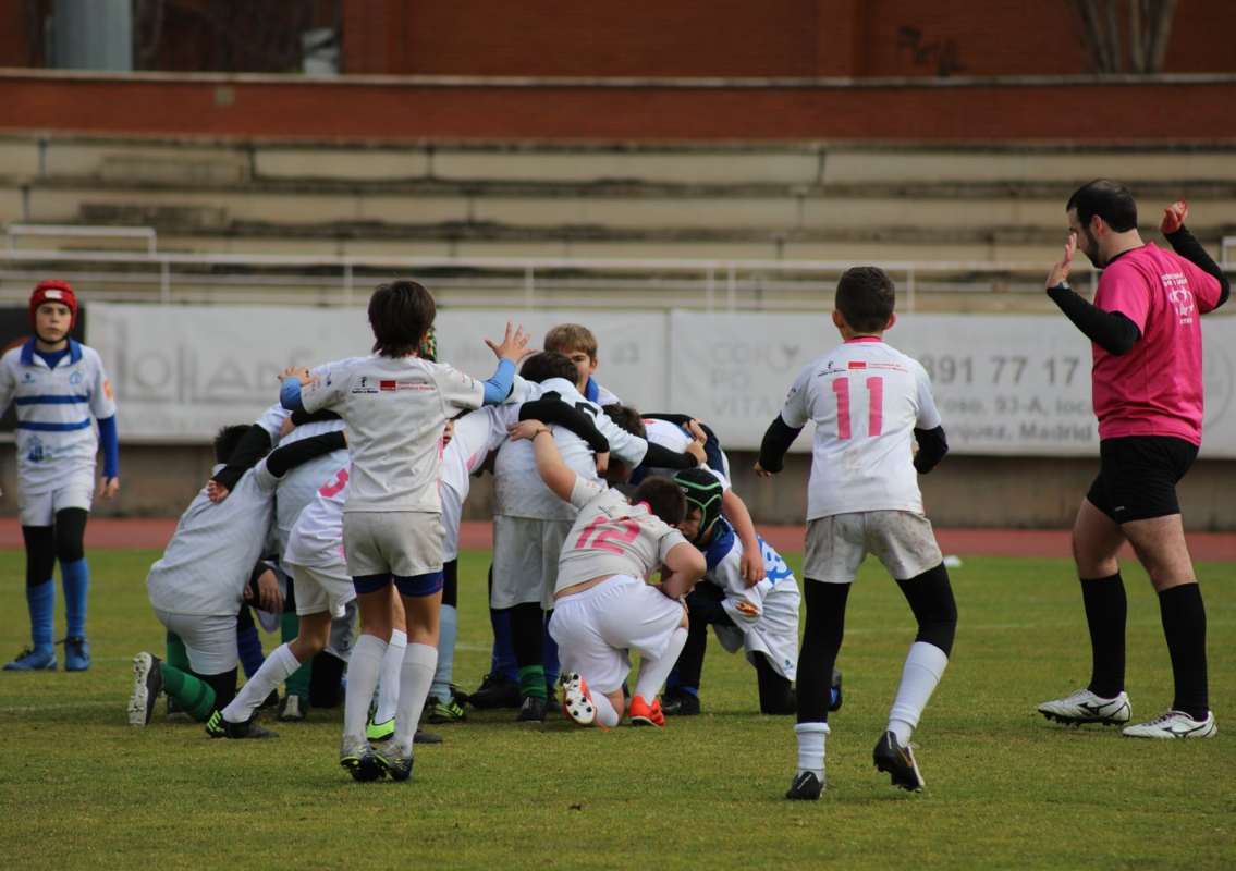 Uno de los equipos del Quijote Rugby Club.