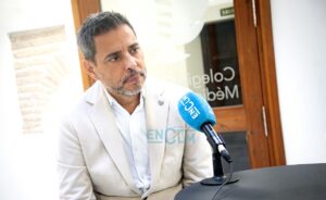 Raúl Calvo, presidente del Colegio de Médicos de Toledo. Foto: Rebeca Arango.