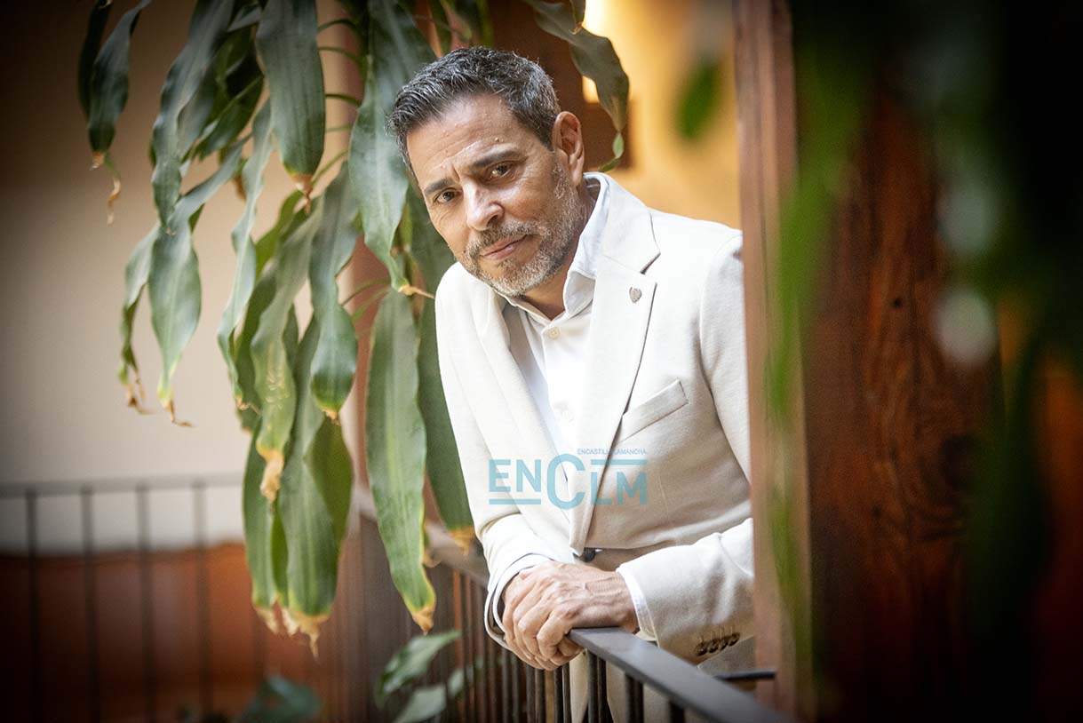 Raúl Calvo, presidente del Colegio de Médicos de Toledo. Foto: Rebeca Arango.