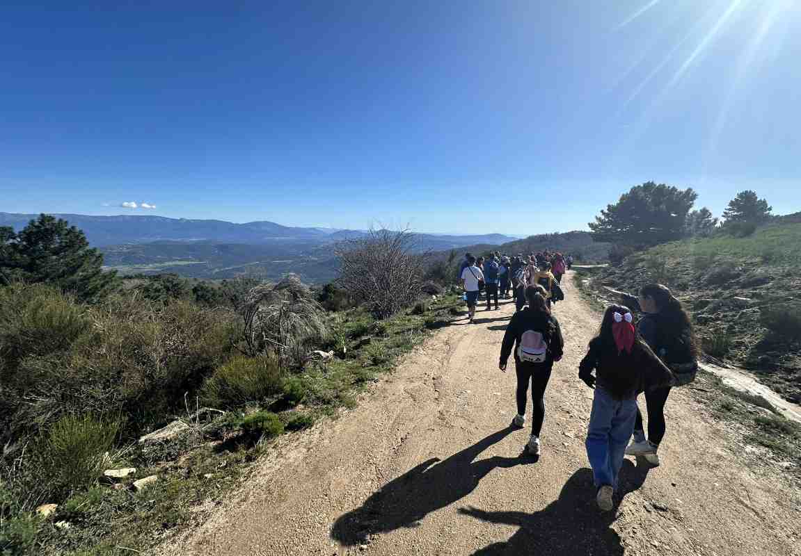 Programa de senderismo didáctico de la Diputación de Toledo.