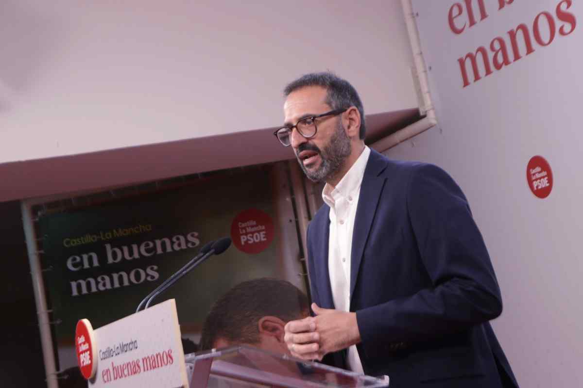 El secretario de Organización del PSOE de Castilla-La Mancha, Sergio Gutiérrez.